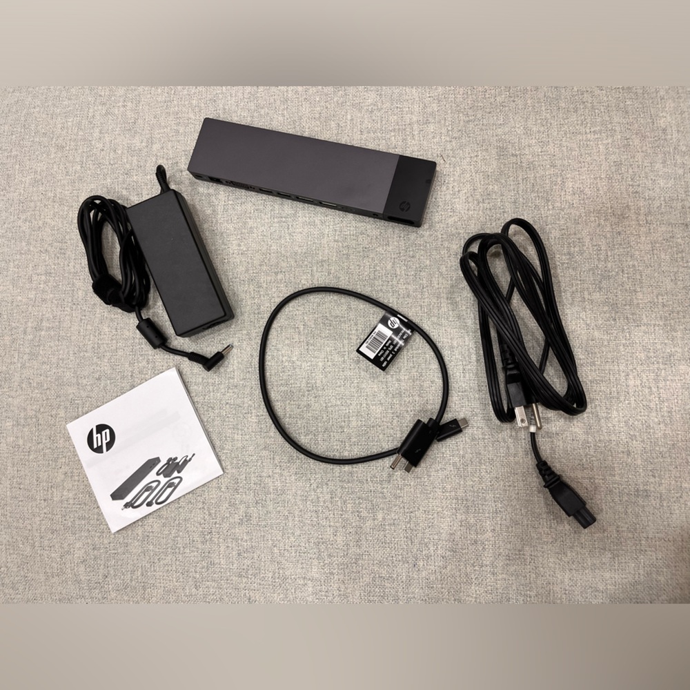 Newest HP EliteBook Zbook TB3 Thunderbolt Dock 90W - Docking Station Port